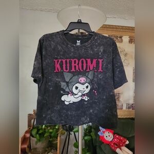 Kuromi cropped shirt size L